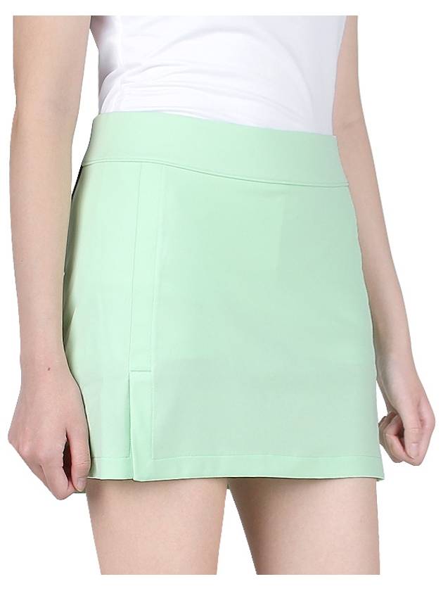 Women's Amelie H Line Skirt Green - J.LINDEBERG - BALAAN 4