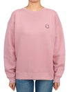 Bold Fox Head Patch Comfort Sweatshirt Pink - MAISON KITSUNE - BALAAN 2