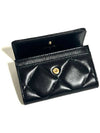 19 Gold Hardware Lambskin Flap Card Wallet Black - CHANEL - BALAAN 6