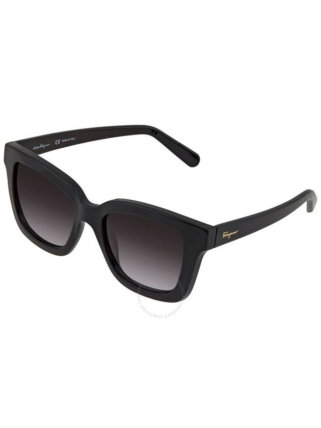 Eyewear Gradient Square Sunglasses Black - SALVATORE FERRAGAMO - BALAAN 3