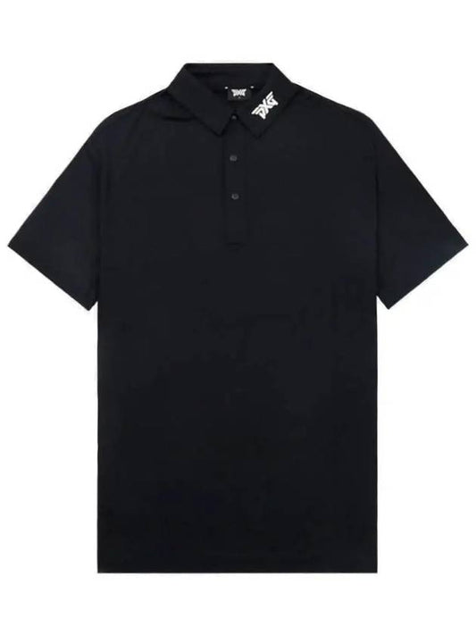 Golf RP Signature Polo Collar Short Sleeve T-Shirt Black - PXG - BALAAN 1