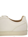 Deerskin Trainers Latex Sole Low Top Sneakers White - BRUNELLO CUCINELLI - BALAAN 5