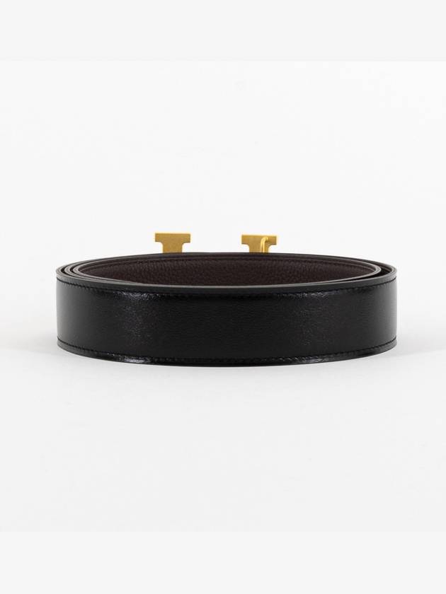 H logo double sided belt 32mm H073967CAAB095 H064544CB86 - HERMES - BALAAN 4