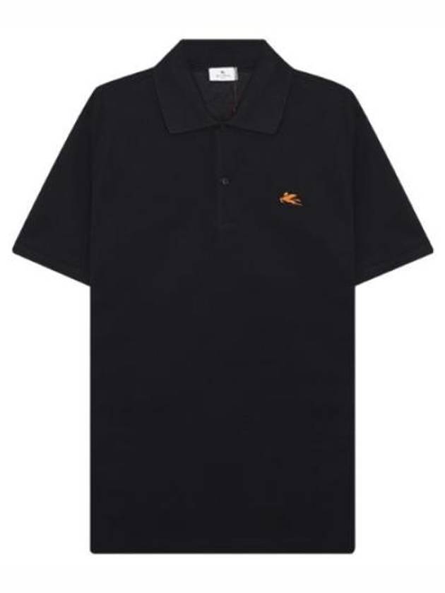 Short sleeve T-shirt Pegaso logo embroidery polo - ETRO - BALAAN 1