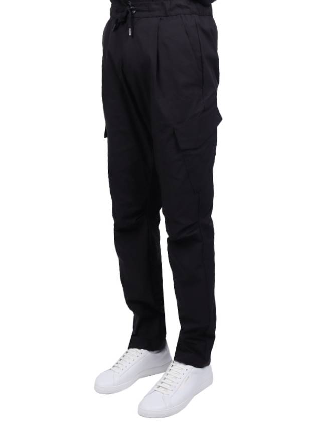 Men's Lamina Cargo Pants Black PT00007UL 12503 9300 - HERNO - BALAAN 3