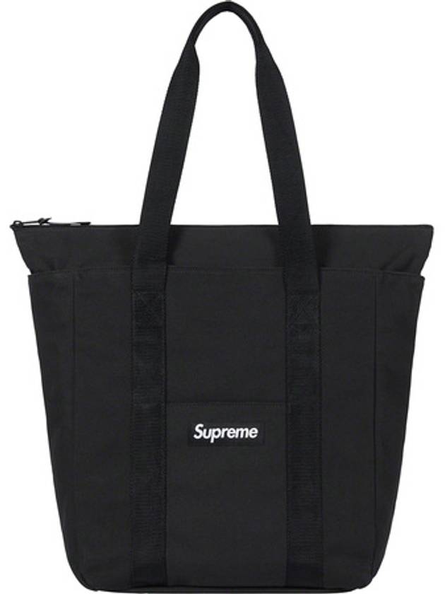 Canvas Tote Black Canvas Tote Black - SUPREME - BALAAN 1