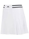 Women's Harlow Skirt White - J.LINDEBERG - BALAAN 3