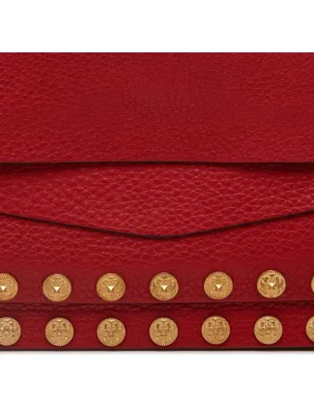 Rockstud Stud Clutch Stampa Alce GWB00711AVSF03 0RO Red - VALENTINO - BALAAN 6