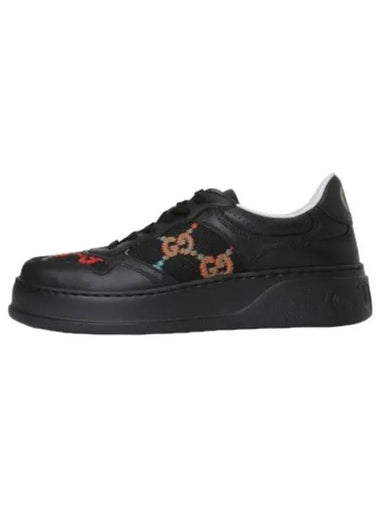 GG sneakers black - GUCCI - BALAAN 1