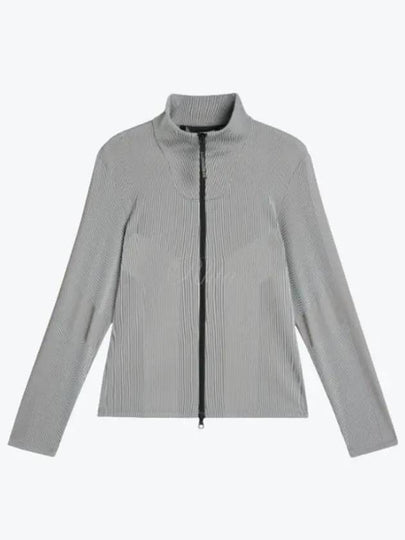 Slot Full Zip Mid Layer Zip Up Jacket Grey Melange - J.LINDEBERG - BALAAN 2