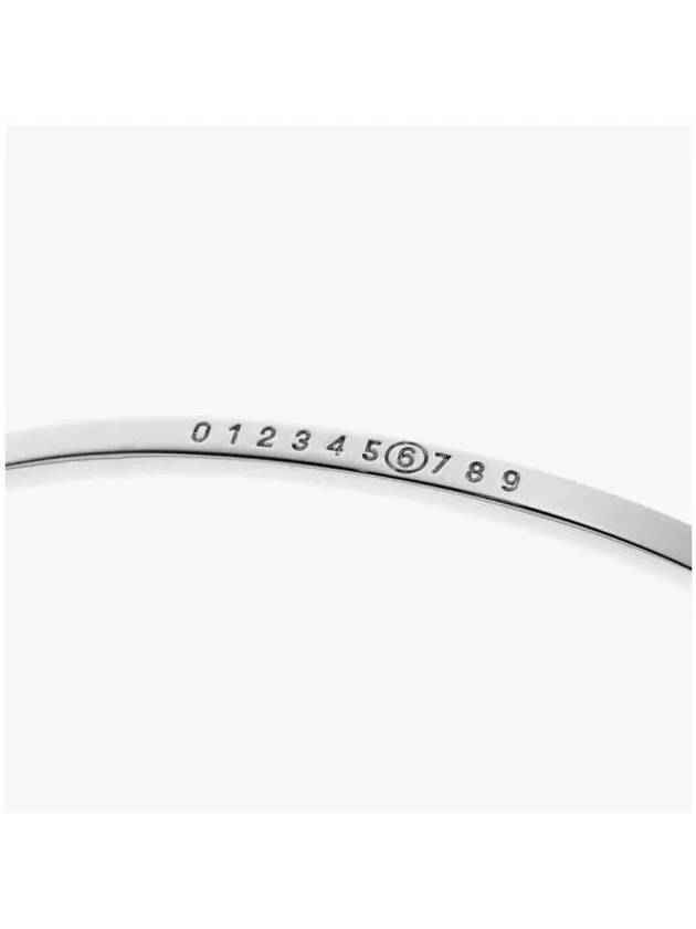 Numeric Minimal Signature Bracelet Silver - MAISON MARGIELA - BALAAN 4