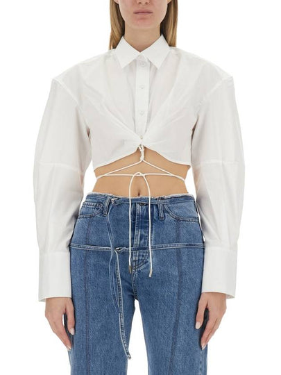 Shirt 231SH0341454 100 White - JACQUEMUS - BALAAN 2