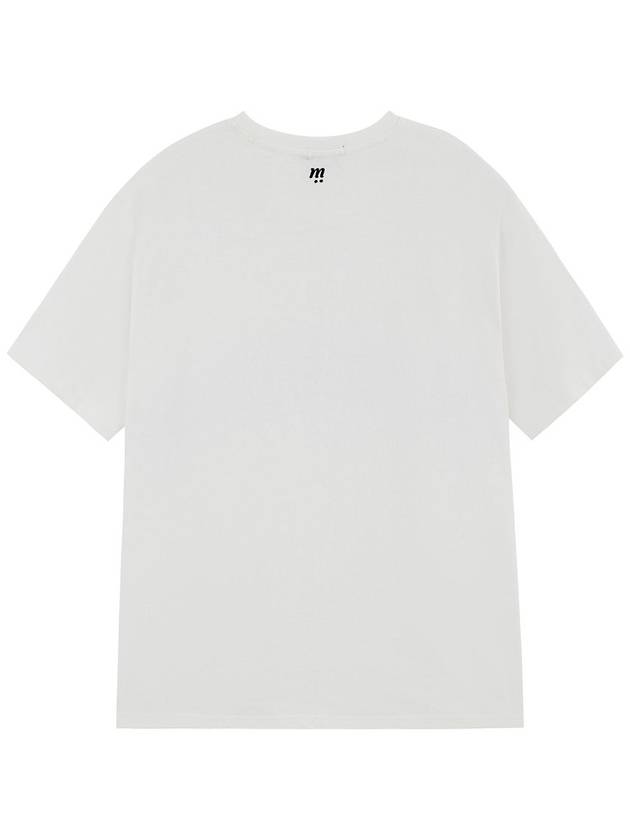 Frutiger Aero Oversized T Shirt Off White - MSKN2ND - BALAAN 4