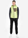 Goggle Lens Hooded Vest Green - CP COMPANY - BALAAN 7