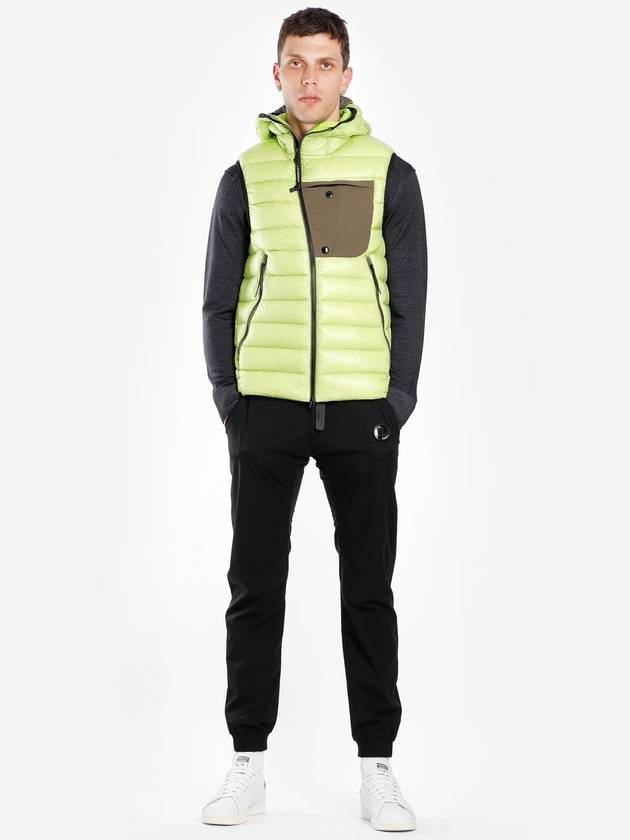 Goggle Lens Hooded Vest Green - CP COMPANY - BALAAN 7