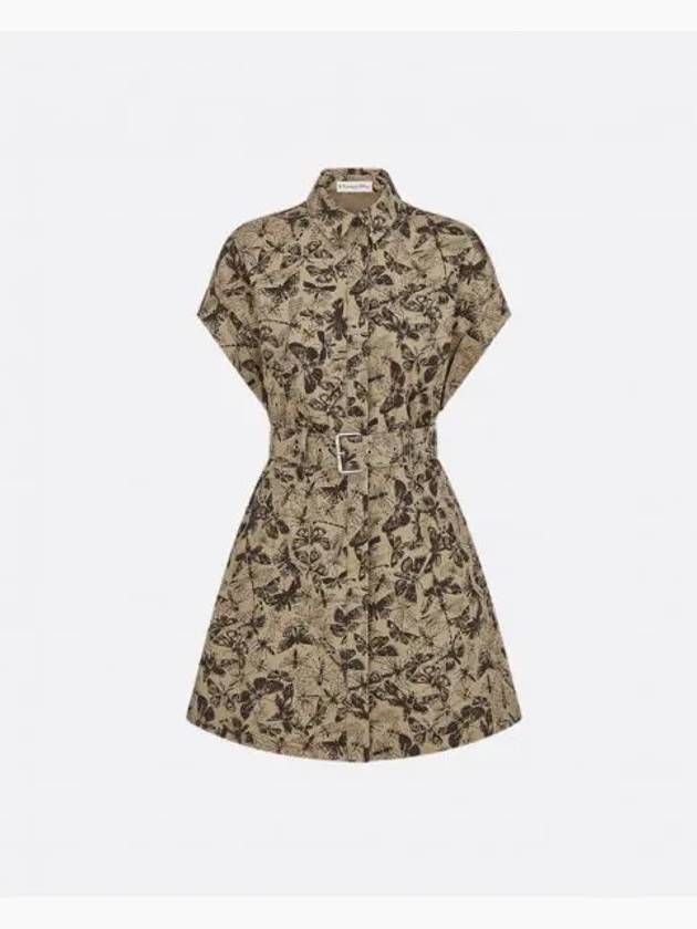 Short Shirt Dress 441R95A3948 X1892 - DIOR - BALAAN 1