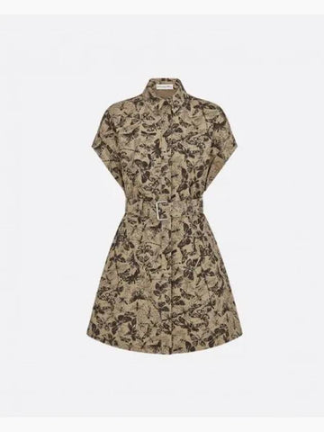 Short Shirt Dress 441R95A3948 X1892 - DIOR - BALAAN 1