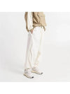 Men's Parachute Pants Ivory - AUTRY - BALAAN 7