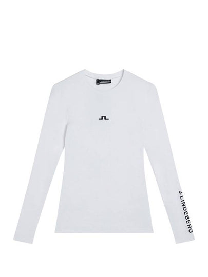 Tekla Tekla Long Sleeve T-Shirt White - J.LINDEBERG - BALAAN 2