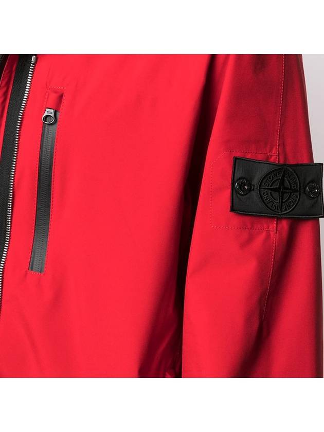 Men's Shadow Gore Tex Track Jacket Red - STONE ISLAND - BALAAN 6