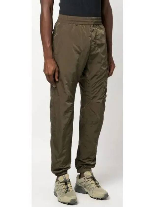 Lens Wappen Technical Cargo Track Pants Green - CP COMPANY - BALAAN 2