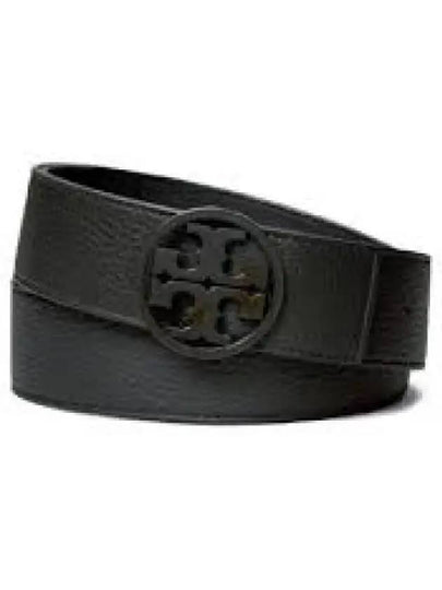 Miller Leather Belt Black - TORY BURCH - BALAAN 2