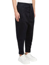 Men's Carrot Straight Pants Night Blue - AMI - BALAAN 4