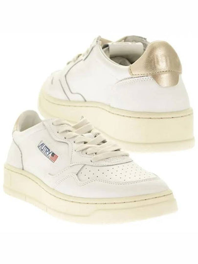 Medalist Low Top Sneakers Beige White - AUTRY - BALAAN 2