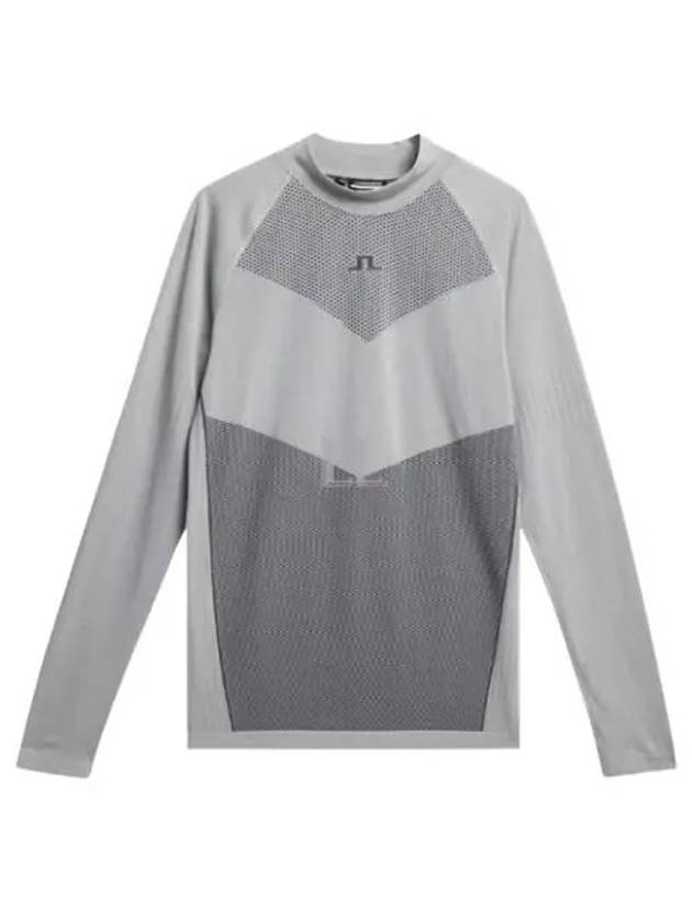 Camilla Long Sleeve T-Shirt Light Grey Melange - J.LINDEBERG - BALAAN 2