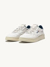 Medalist Navy Tab Low Top Sneakers White - AUTRY - BALAAN 3