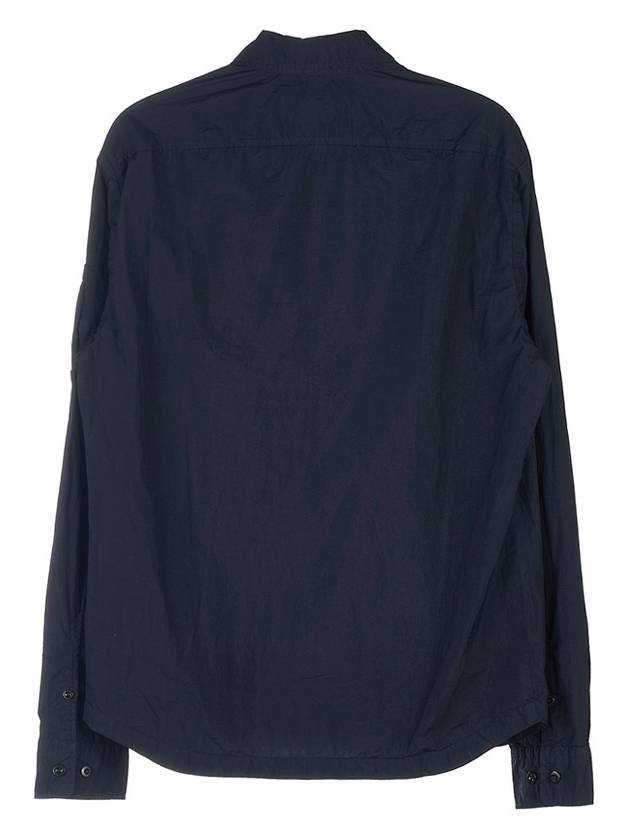 Taylon L Zip-Up Jacket Navy - CP COMPANY - BALAAN 3