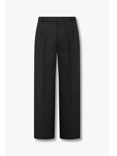 Men s Unfoot Hook One Tuck Shooting Pants Black - EMPORIO ARMANI - BALAAN 1