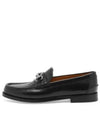 Men's GG Horsebit Leather Loafers Black - GUCCI - BALAAN 2