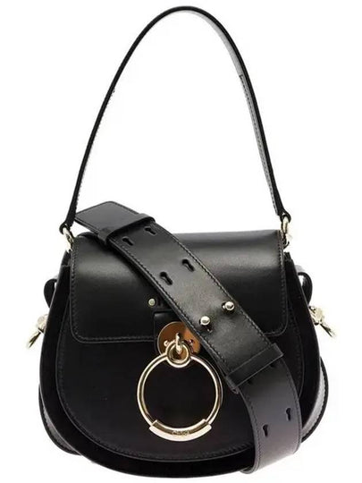 Tess Small Shoulder Bag Black - CHLOE - BALAAN 2