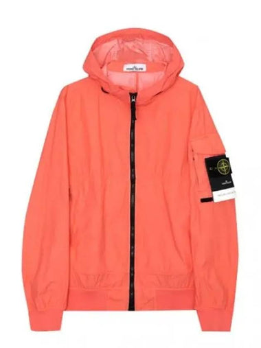 Garment Dyed Hooded Jacket - STONE ISLAND - BALAAN 1