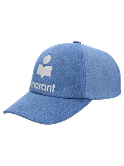 Tyron Embroidered Logo Ball Cap Blue - ISABEL MARANT - BALAAN 2