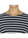 Minquiers Striped Long Sleeve T-Shirt Ecru Marine - SAINT JAMES - BALAAN 7