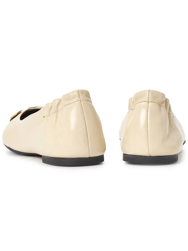 Claire Ballerina Flat Cream - TORY BURCH - BALAAN 7