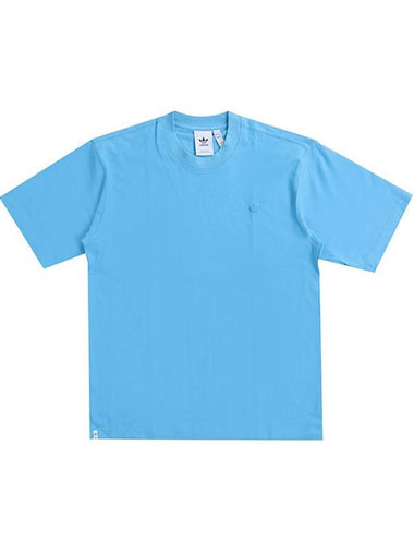 Contempo Short Sleeve T-Shirt Blue - ADIDAS - BALAAN 1