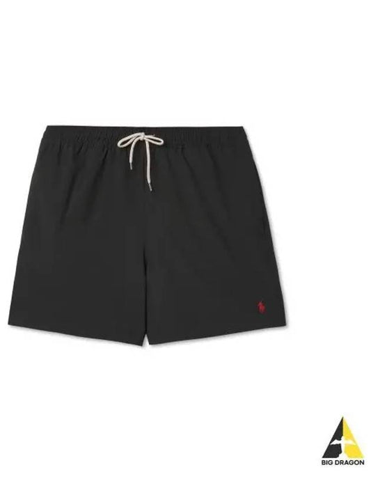 14 6cm Traveler Classic Swim Trunk Black - POLO RALPH LAUREN - BALAAN 1