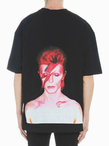 S S Bowie flash tshirt black - IH NOM UH NIT - BALAAN 1