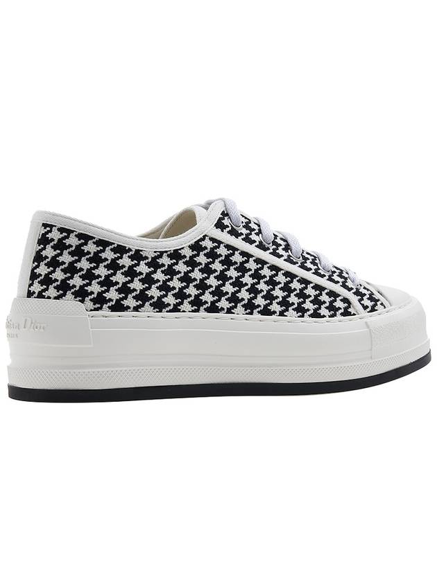 Walk'n'Dior Platform Micro Houndstooth Low Top Sneakers - DIOR - BALAAN 11