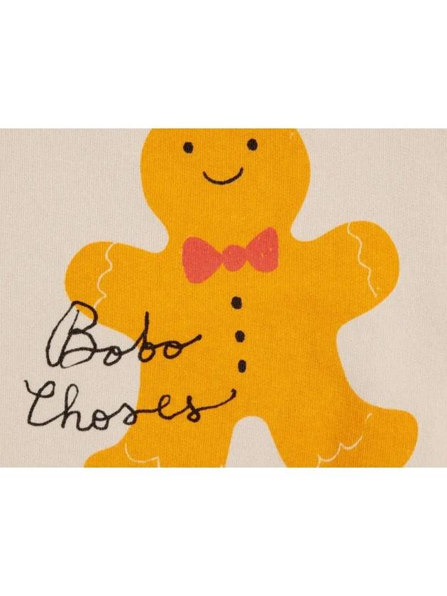 Gingerbread Sweatshirt B224FC003 Italian Kids - BOBO CHOSES - BALAAN 3