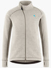 Women's Balder Mid Layer Zip-Up Jacket Warm Sand - KLATTERMUSEN - BALAAN 2