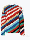 Striped Crew Neck Wool Knit Top - BOTTEGA VENETA - BALAAN 2