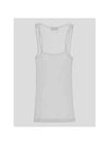 Le Debardeur Caraco Sleeveless White - JACQUEMUS - BALAAN 3