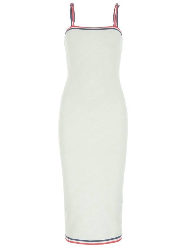 midi dress FZDB45ANZE F0ZNM WHITE - FENDI - BALAAN 2