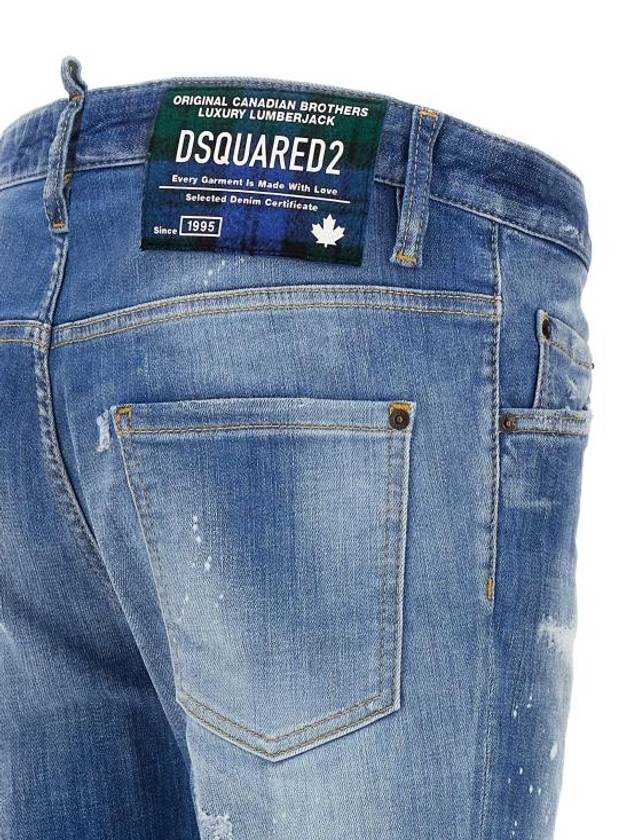 Light Heritage Wash Super Twinky Jeans Navy - DSQUARED2 - BALAAN 5