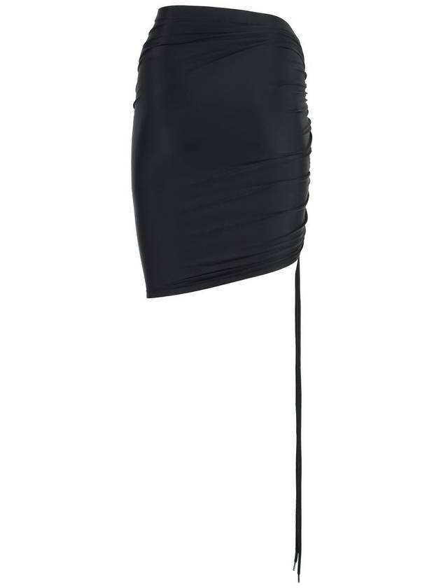 stretch nylon H-line skirt black - BALENCIAGA - BALAAN 3