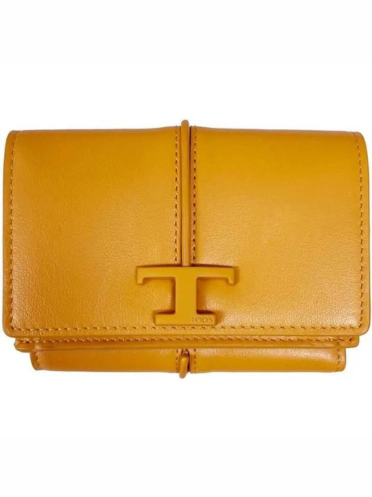 TOD`S TODS 24FW Timeless Trifold Half Wallet XAWTSVB9100 ROR G414 Others 1014323 - TOD'S - BALAAN 1